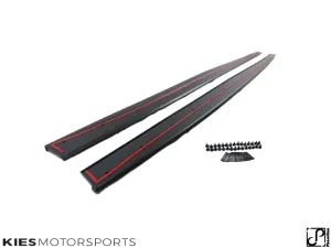 2014  BMW 4 Series (F32) M Performance Style Side Skirt Extensions