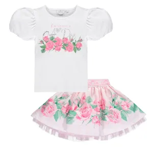 A DEE - Francesca Skirt Set - Pink