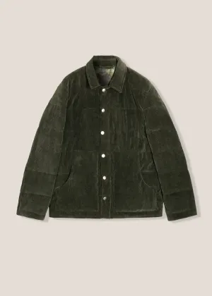 AALOFI GREEN CORDUROY JACKET