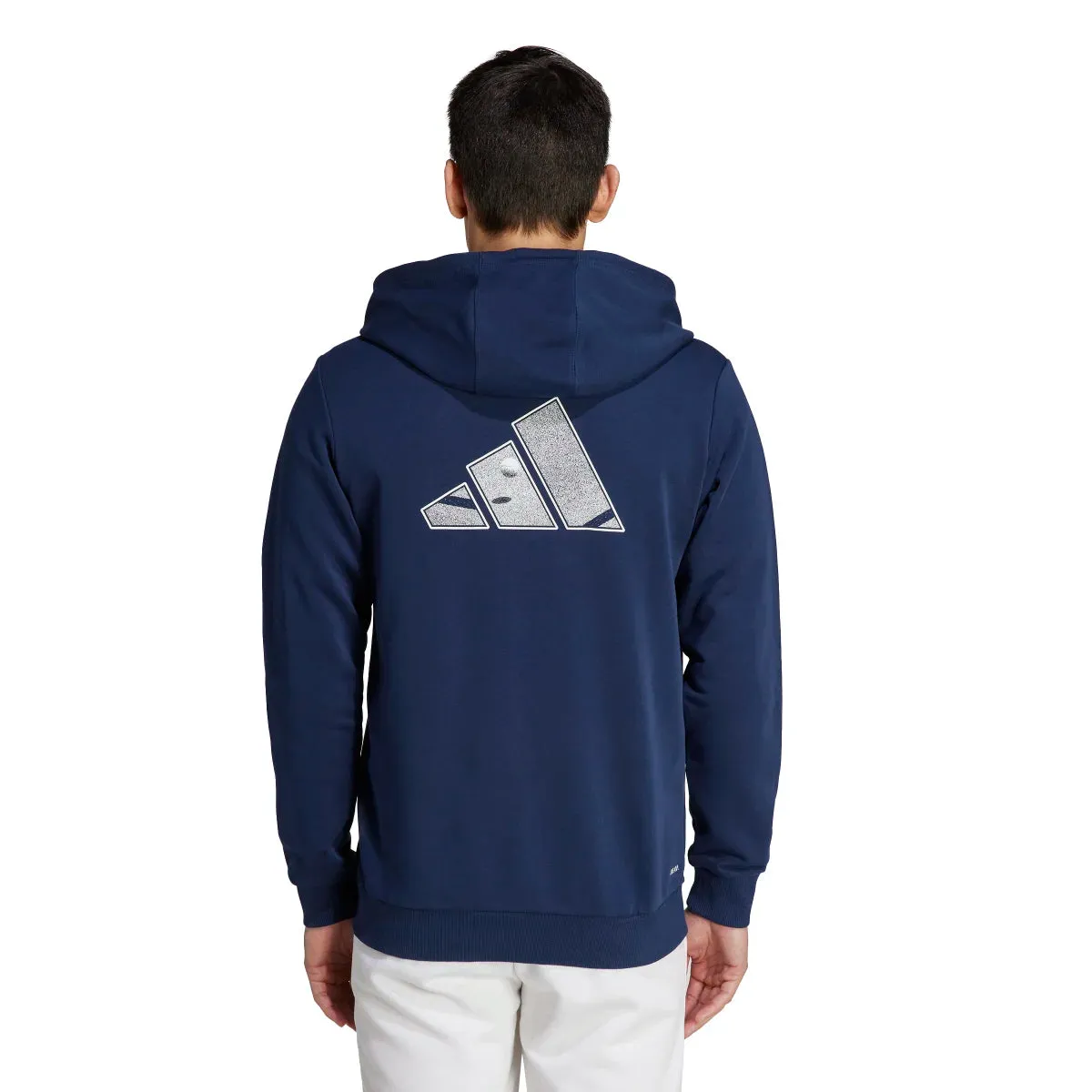 adidas Men's Club Teamwear Full-Zip Tennis Hoodie