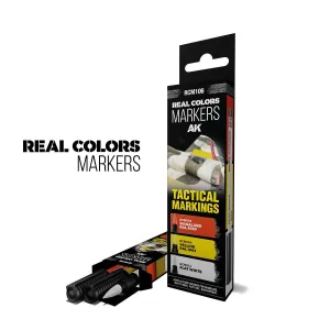 AK Interactive RCM106 RC Markers Set - Tactical Markings (3pcs)