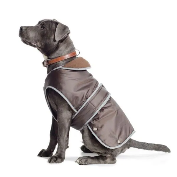 Ancol 40cm Chocolate Stormguard Dog Coat - Medium