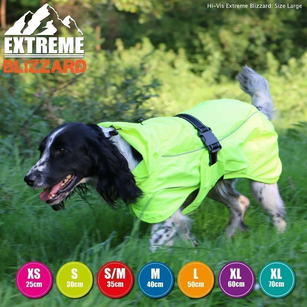 Ancol Extreme 40cm Hi-Vis Blizzard Dog Coat - Medium