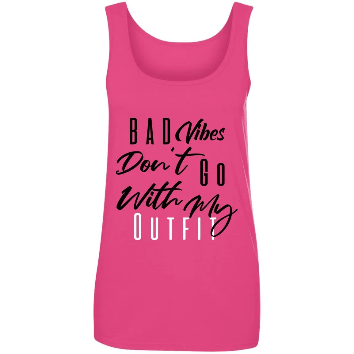 Bad Vibes Don't Go With My Outfit Tank Top