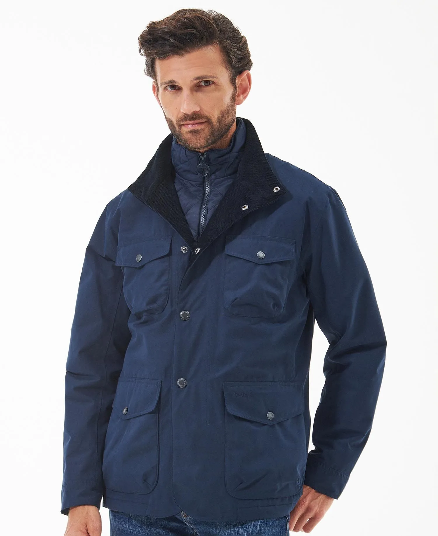 Barbour - Ogston Waterproof Jacket, Navy