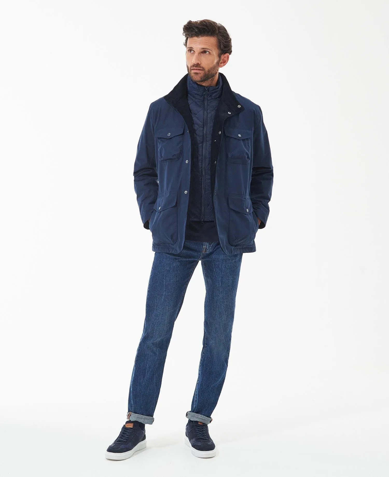 Barbour - Ogston Waterproof Jacket, Navy