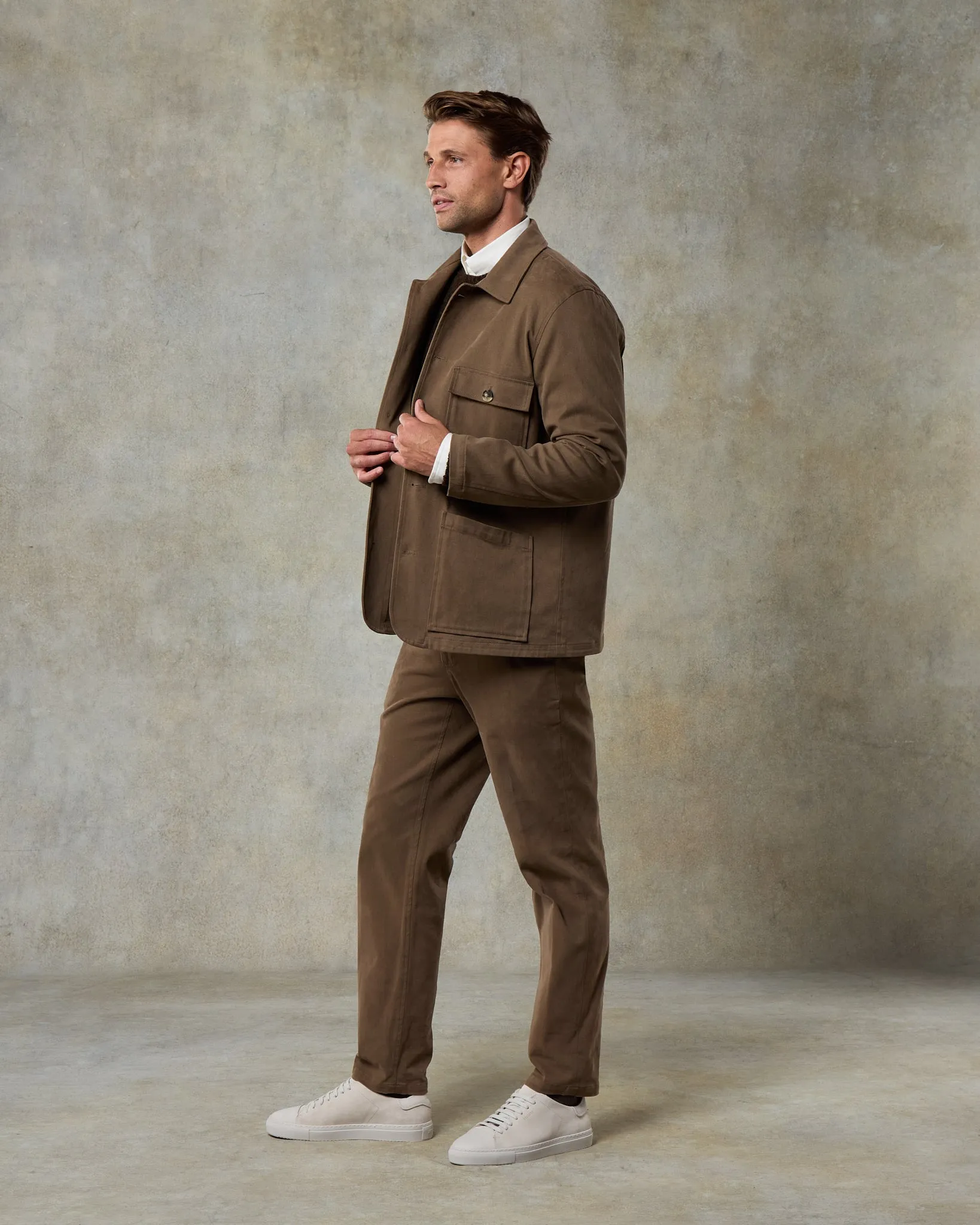 Batch 06 - Mens Mocha Cotton Suit