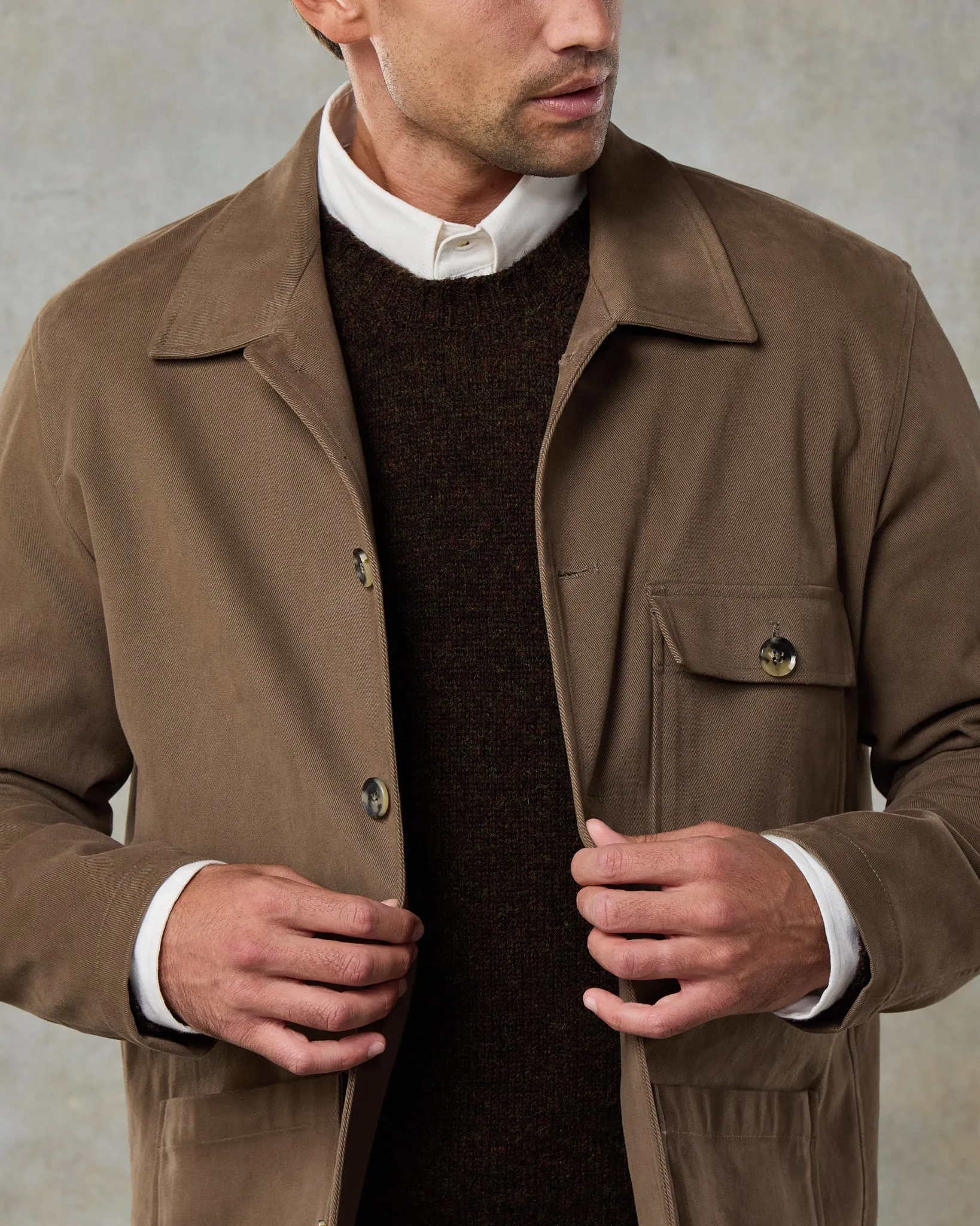 Batch 06 - Mens Mocha Cotton Suit