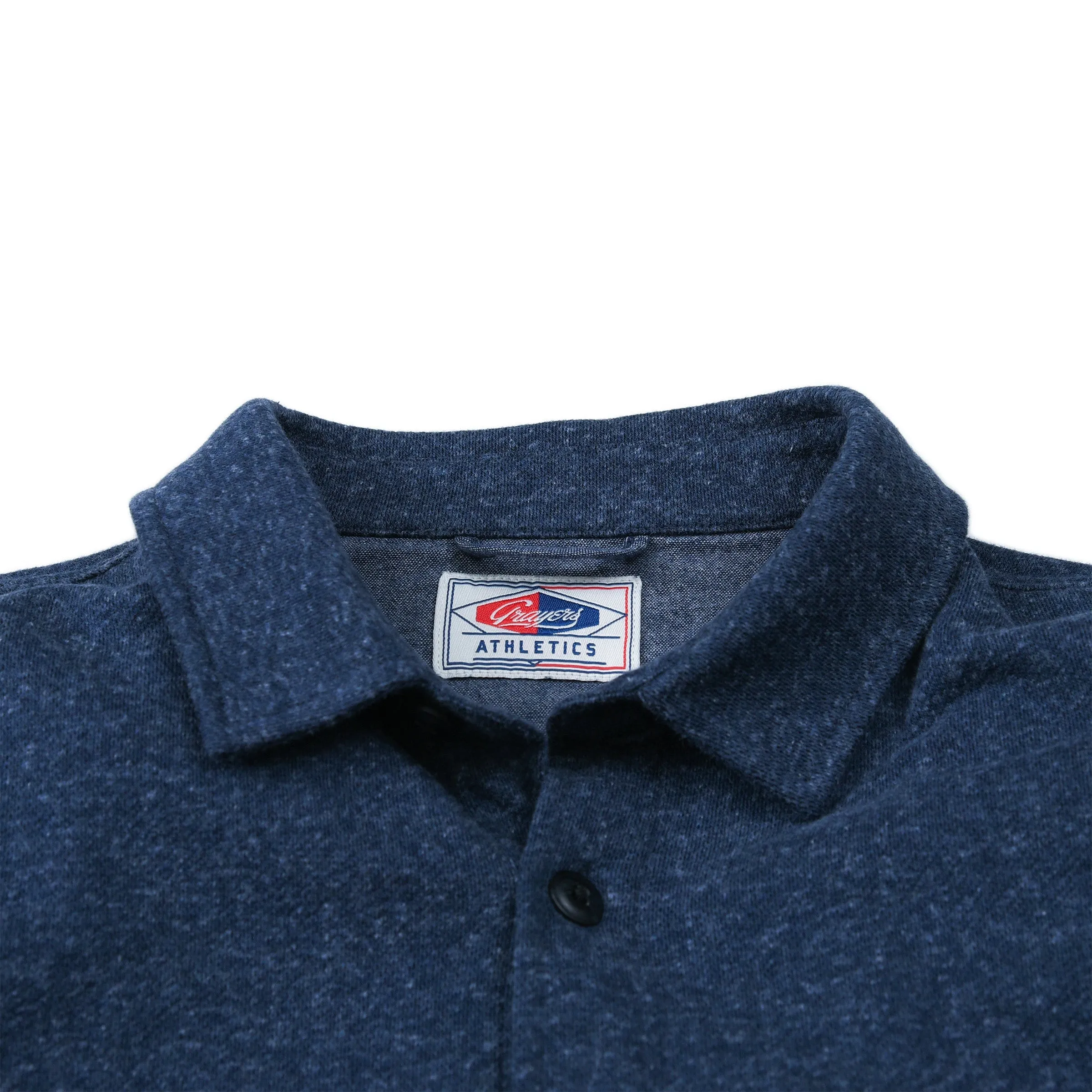 Bayswater Fleece CPO Shirt - Navy Heather