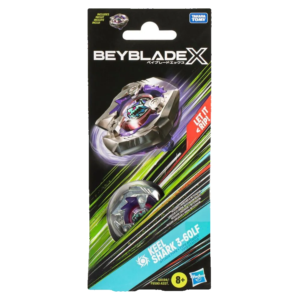 Beyblade X - Booster Pack Set - Keel Shark 3-60LF