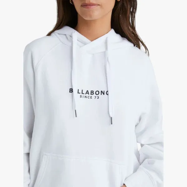 Billabong Womens Society Pop Hoody White