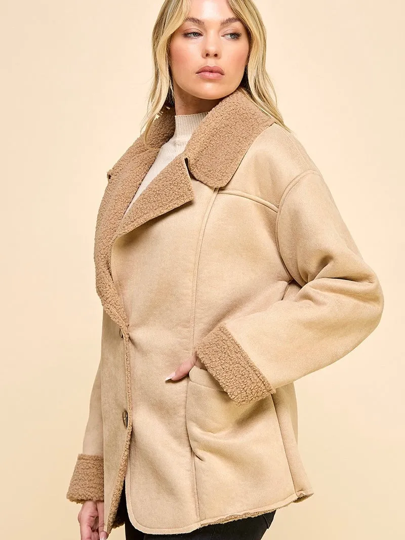 Britt Faux Shearling Jacket