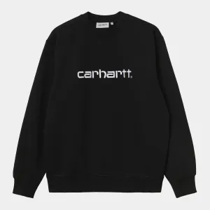 Carhartt WIP - Carhartt Crewneck Sweatshirt - Black / White