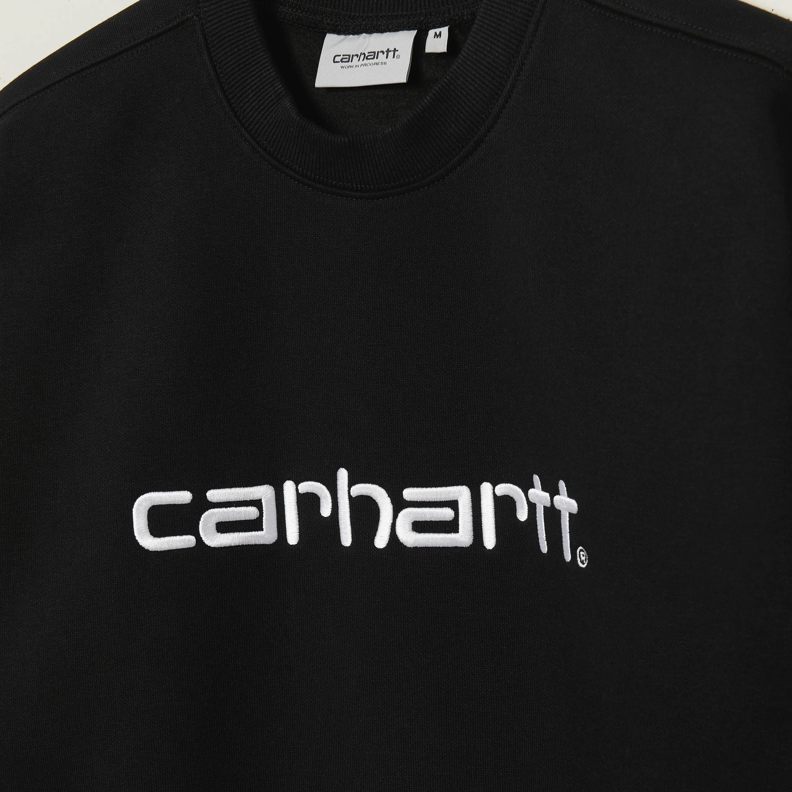 Carhartt WIP - Carhartt Crewneck Sweatshirt - Black / White