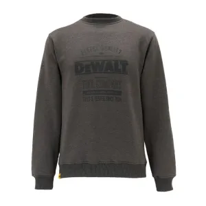 DeWalt Delaware Crew Neck Regular Fit Sweatshirt-CHARCOAL