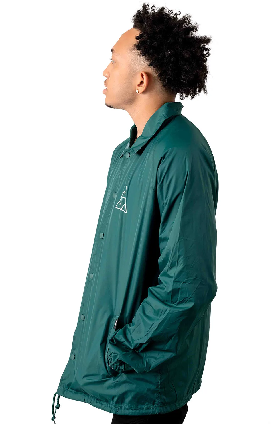 Essentials TT Coaches Jacket  - Botanical Green