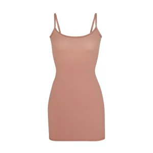 FITS EVERYBODY SLIP DRESS | ROSE CLAY