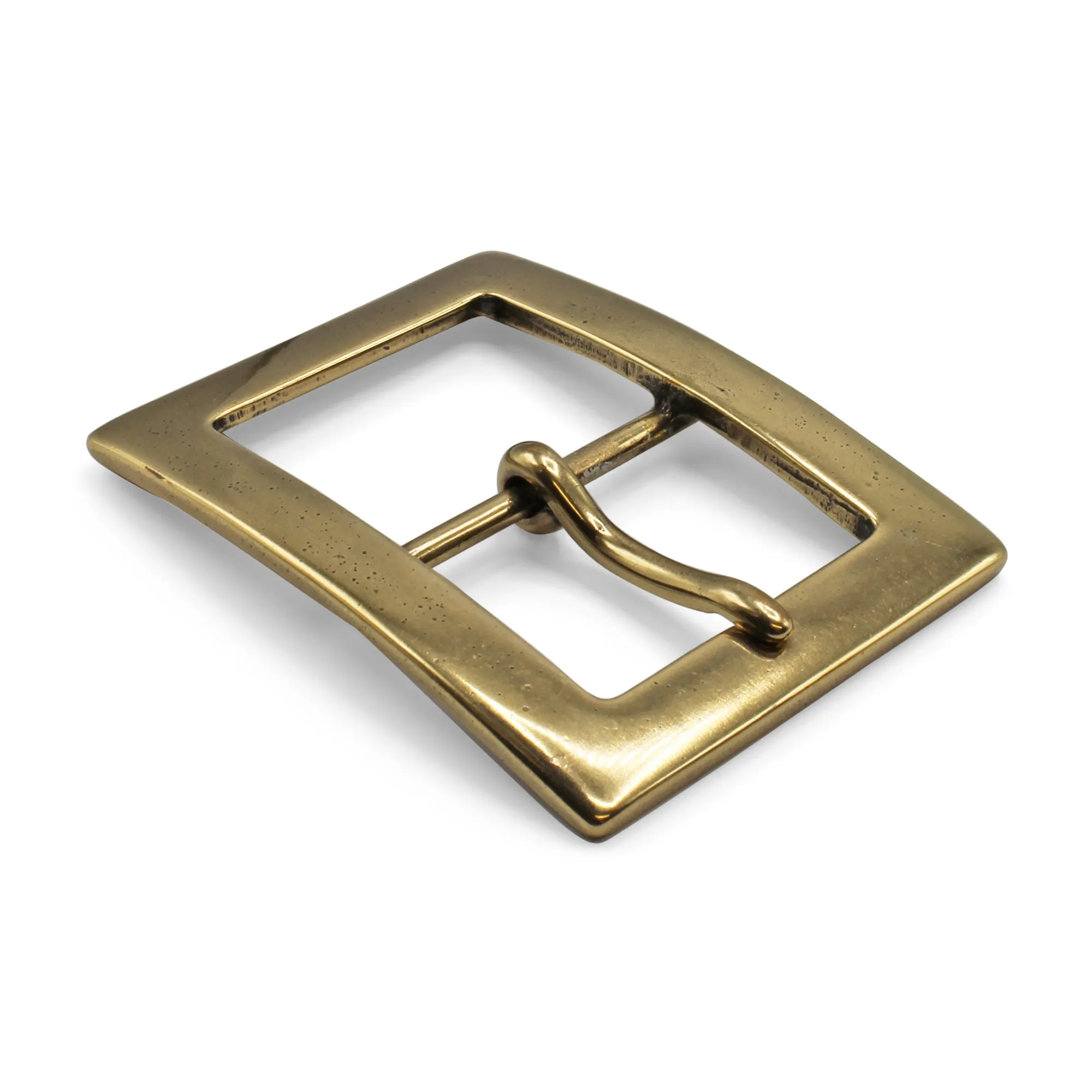 Flattened Rectangle Complete Prong Buckle 40mm