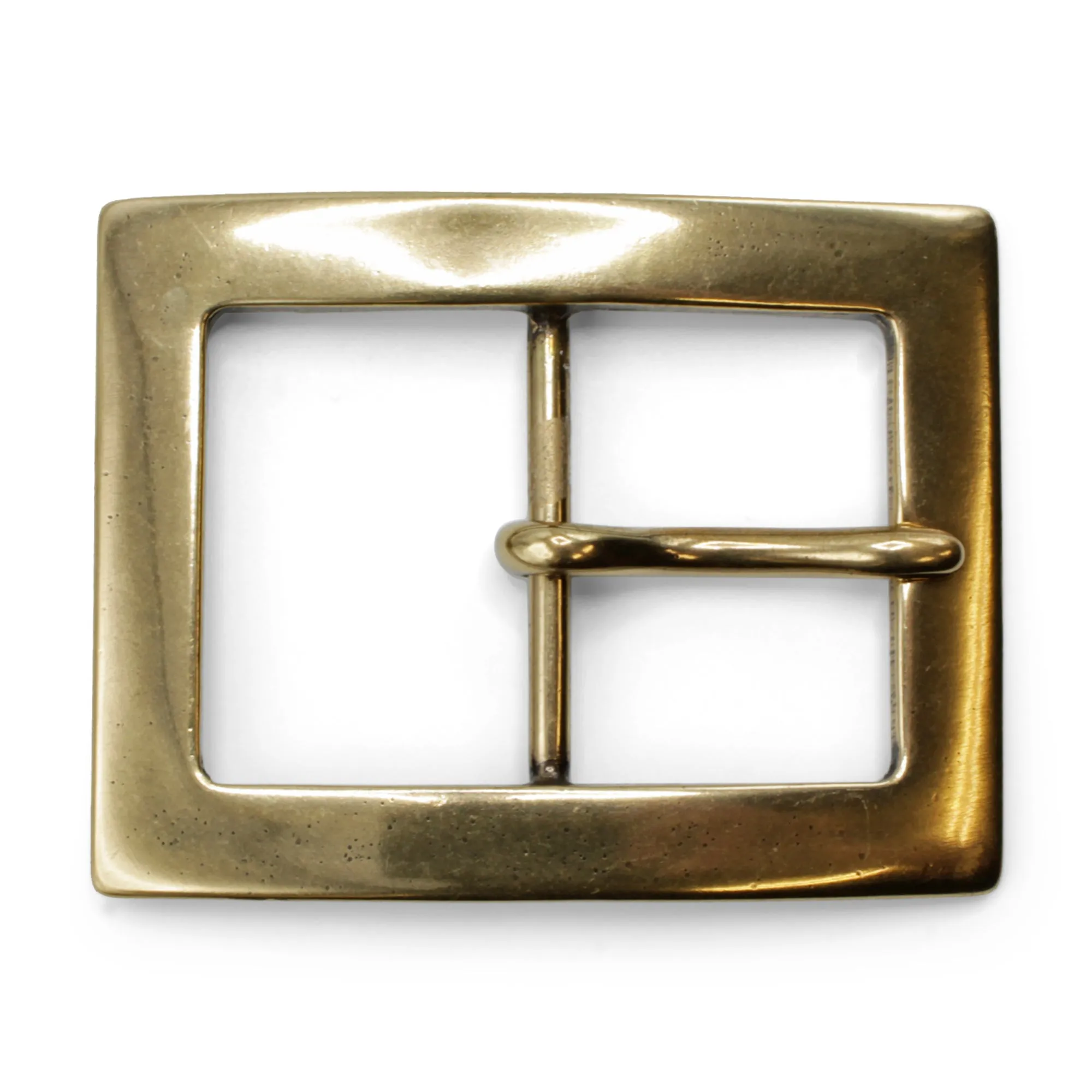 Flattened Rectangle Complete Prong Buckle 40mm