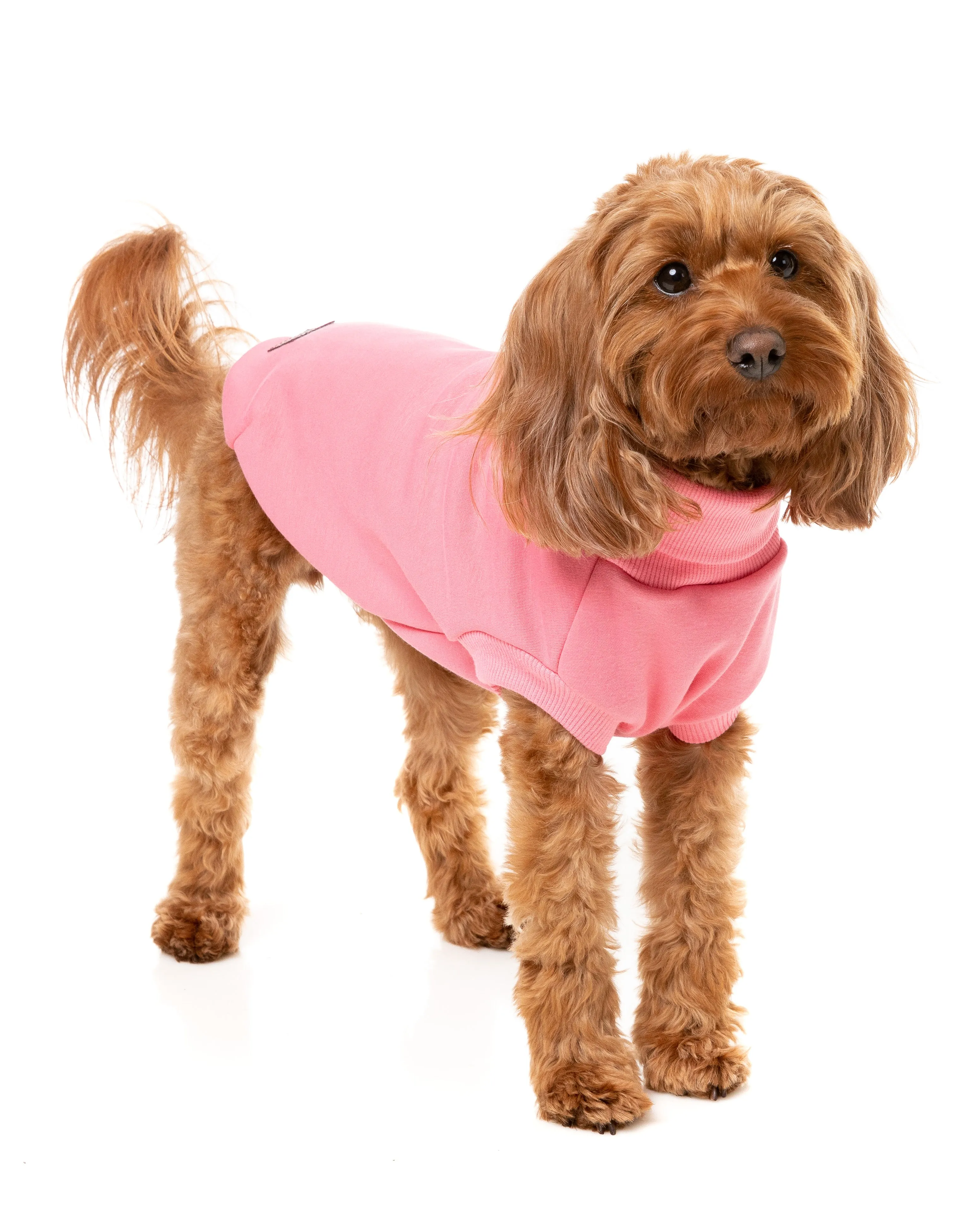 FuzzYard Stevie Dog Sweater Pink