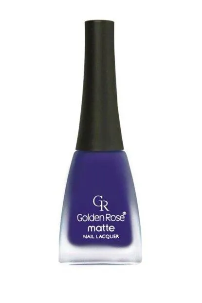 Golden Rose Nail Polish - Matte Nail Lacquer Matt