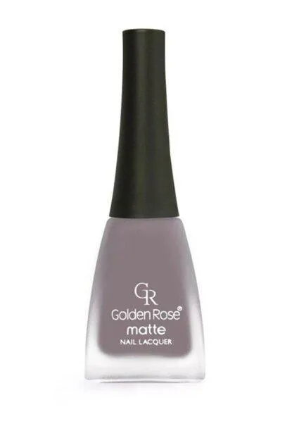 Golden Rose Nail Polish - Matte Nail Lacquer Matt