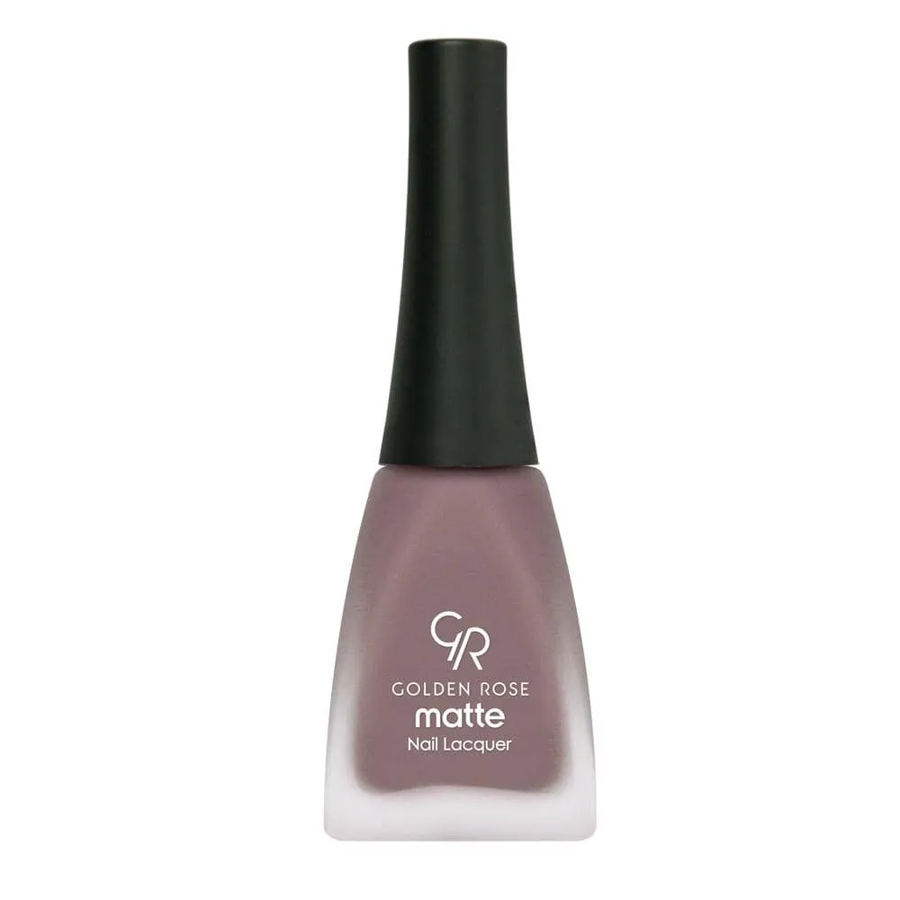 Golden Rose Nail Polish - Matte Nail Lacquer Matt