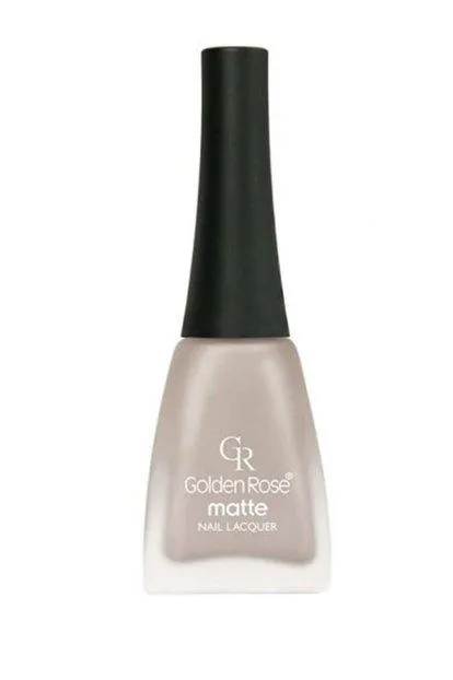 Golden Rose Nail Polish - Matte Nail Lacquer Matt