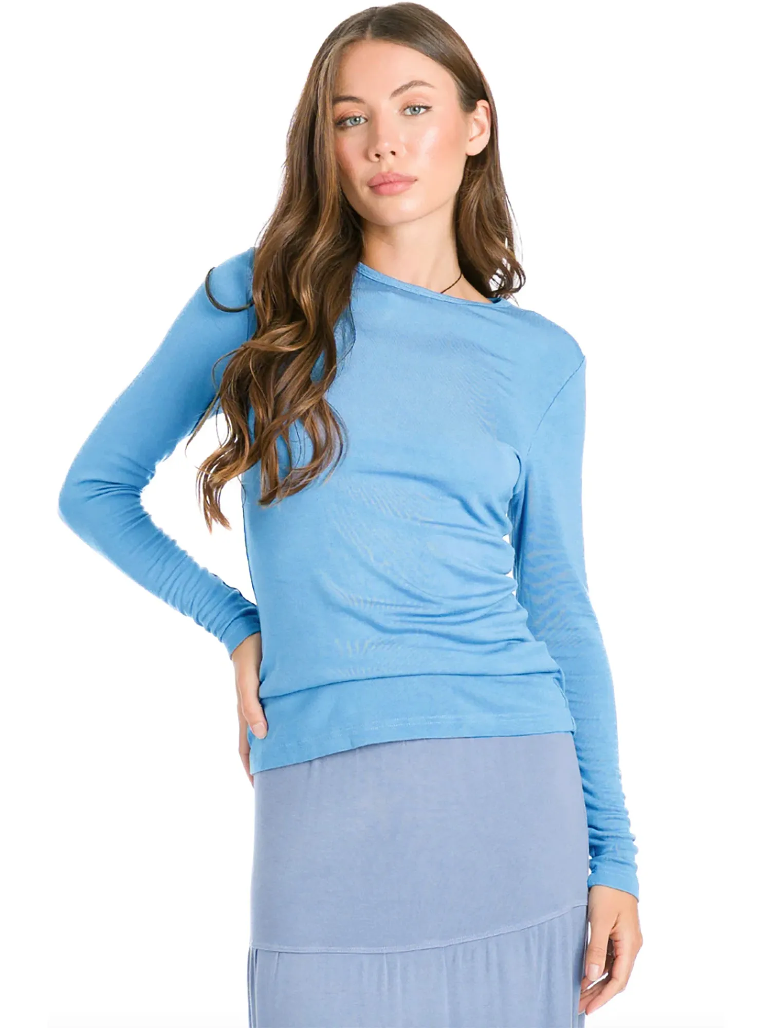 Hard Tail Luxe Long Sleeve Top (Style ROX-29)