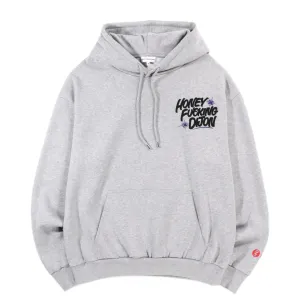 HONEY FUCKING DIJON PETER PAID 'HONEY' HOODIE GREY MELANGE