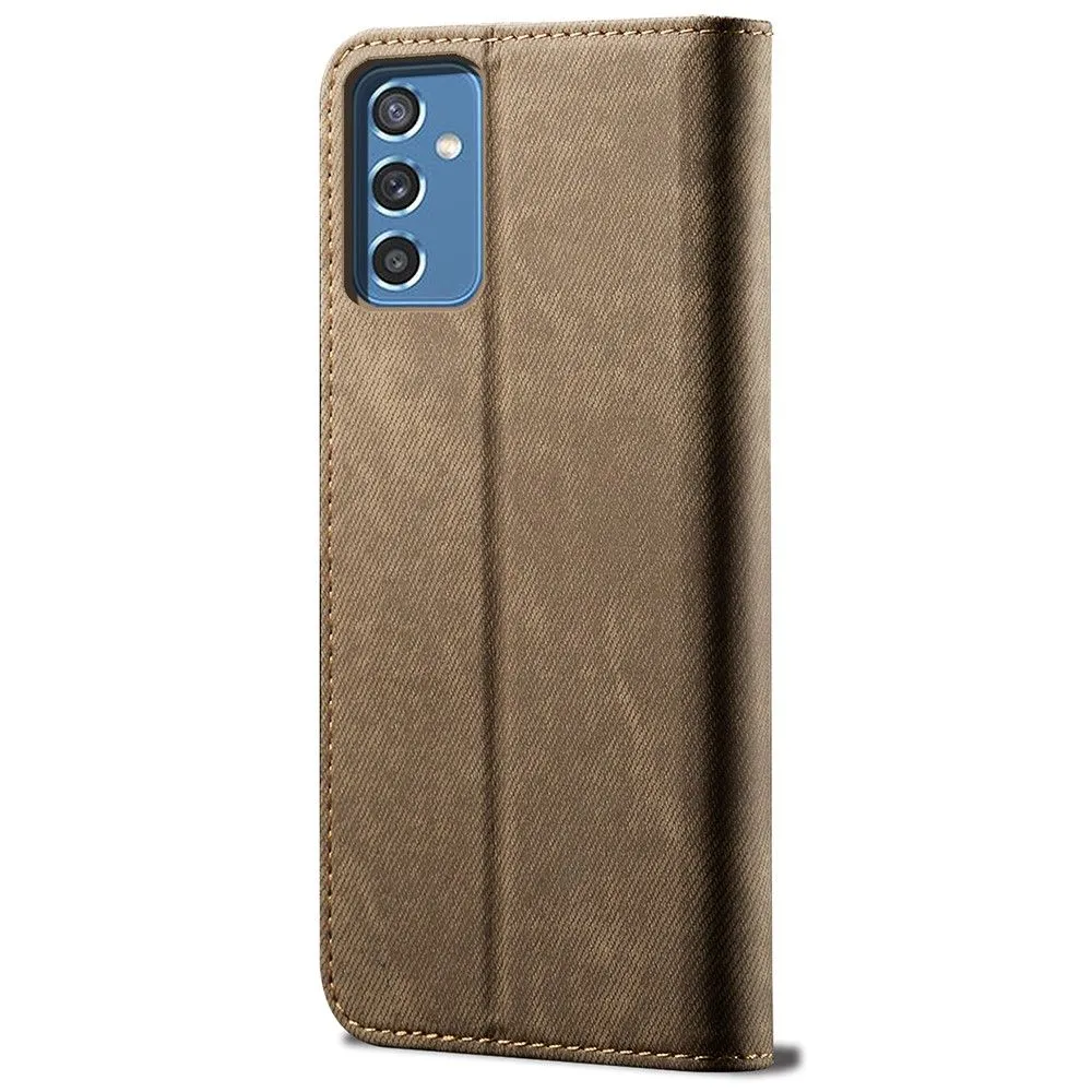 Jeans Samsung Galaxy M52 5G Flip case - Khaki