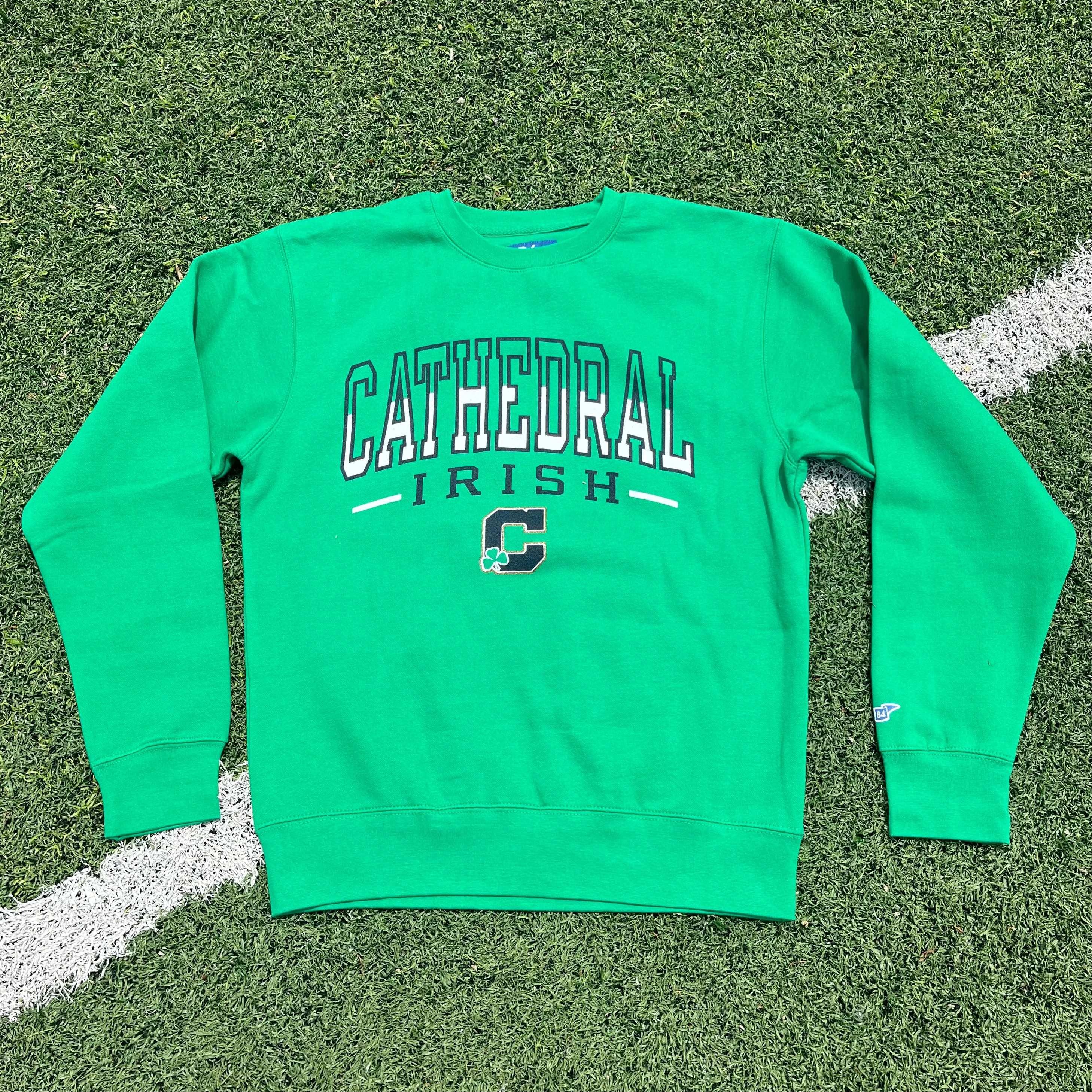 Kelly Green Campbell Crewneck Sweatshirt