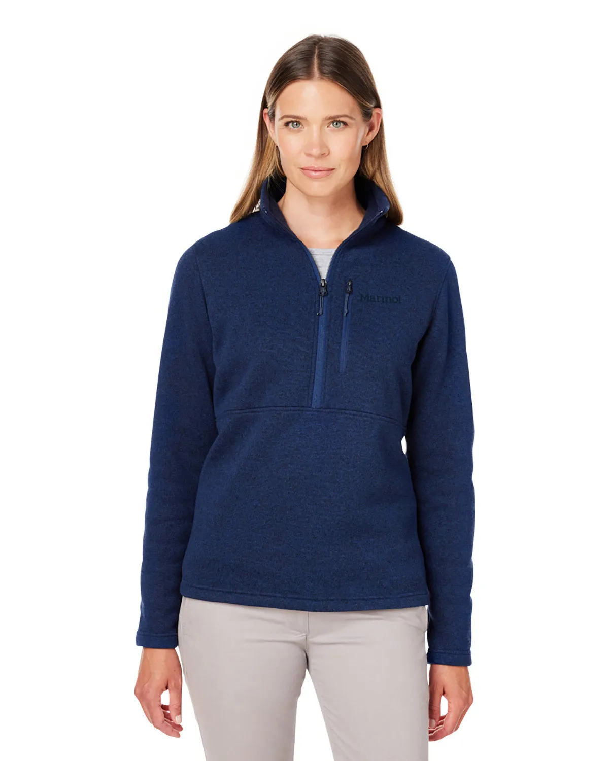 Marmot Ladies Dropline Half-Zips Jackets, Arctic Navy