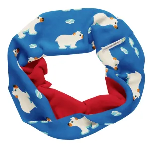 Maxomorra Ice Bear Organic Cotton Tube Scarf