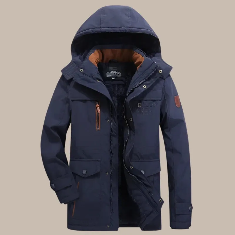 Men Winter Jackets Hooded Casual