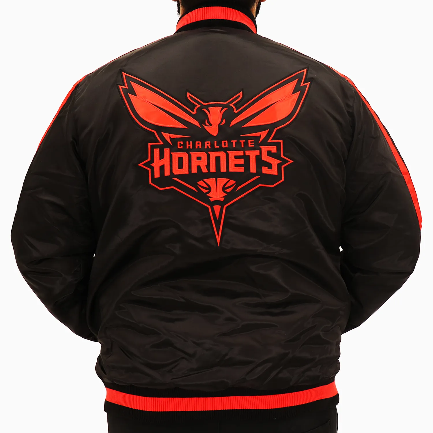 Men's Charlotte Hornets NBA Satin Jacket