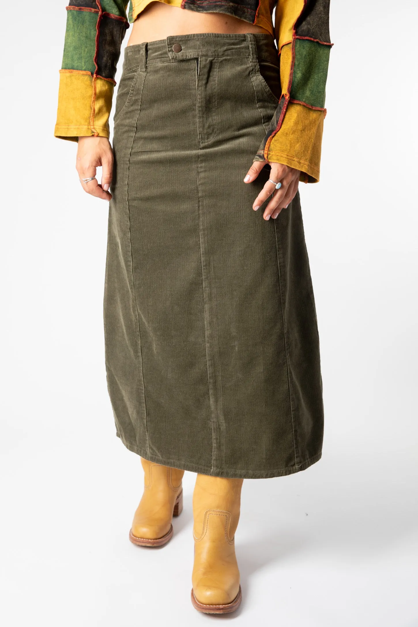 Nagarkot Corduroy Skirt