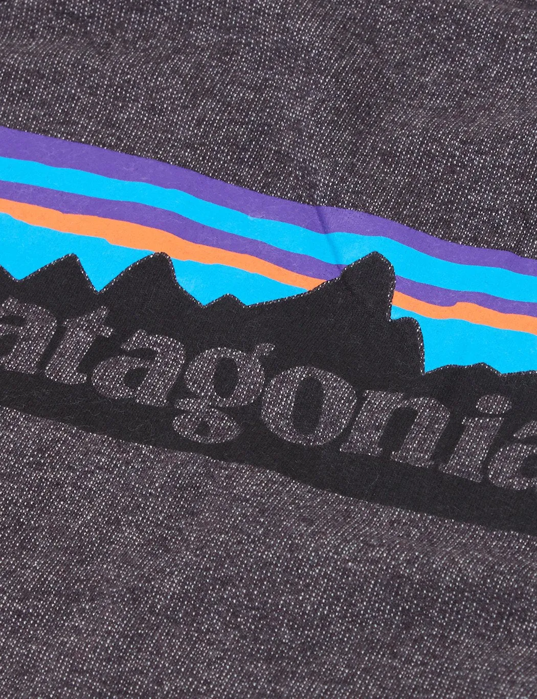 Patagonia P-6 Logo Sweatshirt - Black