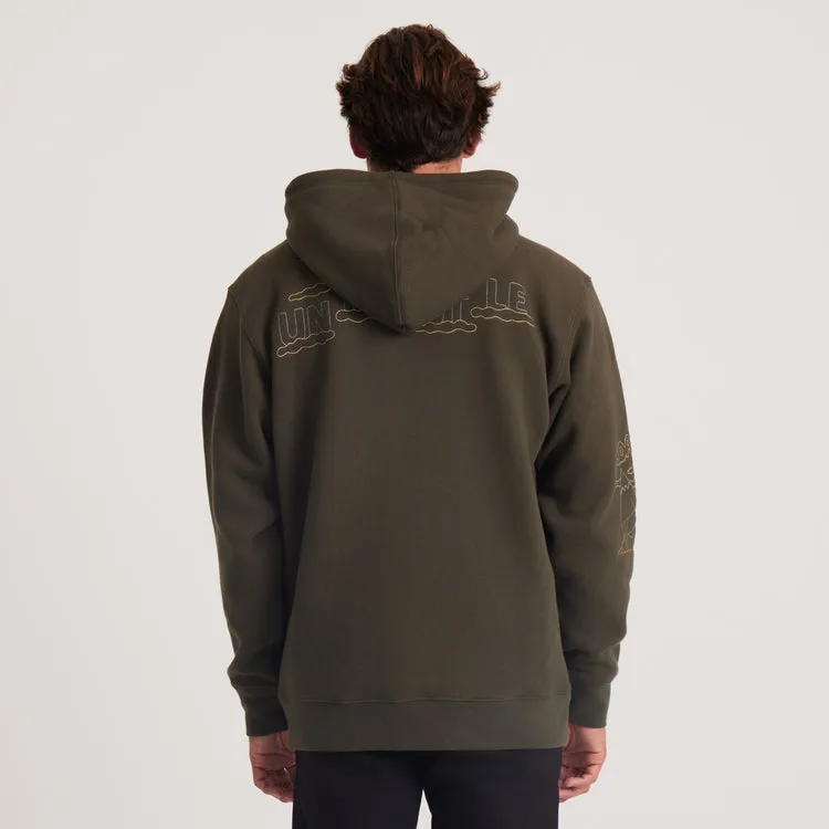 ROARK Bolo Namastay Hoodie - MILITARY