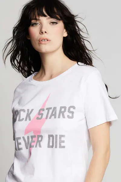 Rock Stars Never Die Boyfriend Tee