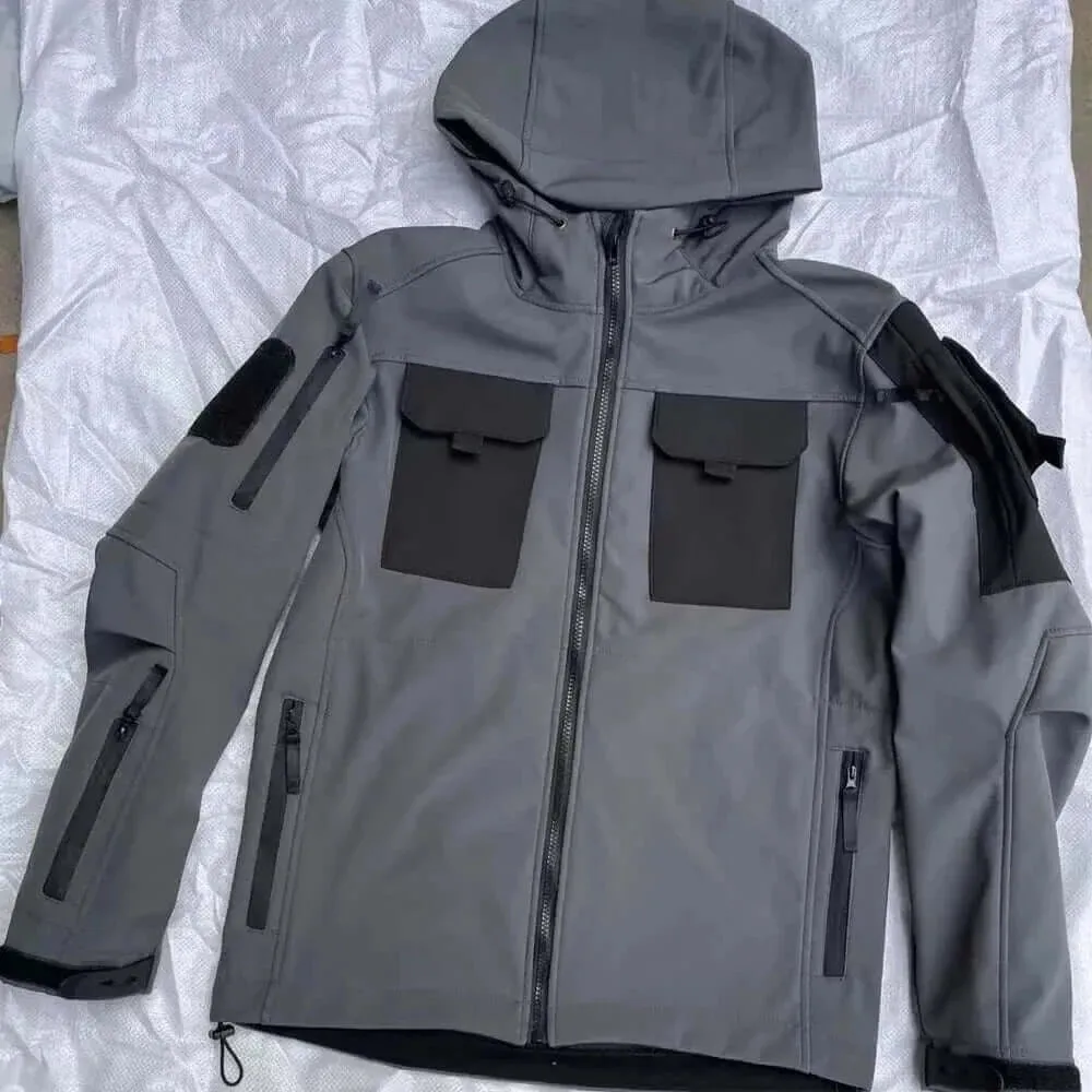 Shark Skin Tactical Jackets Men Military Soft Shell Waterproof