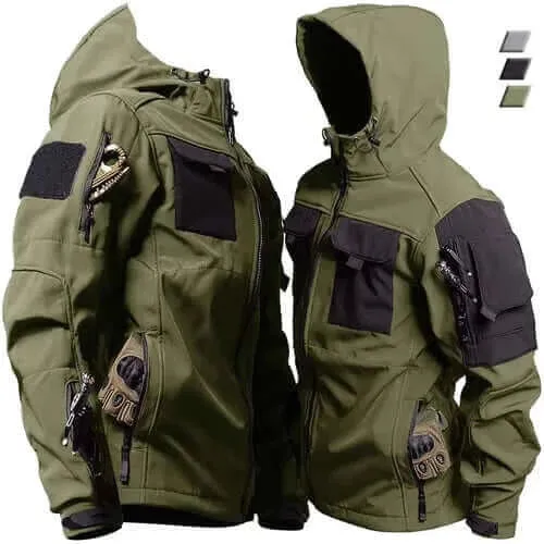 Shark Skin Tactical Jackets Men Military Soft Shell Waterproof