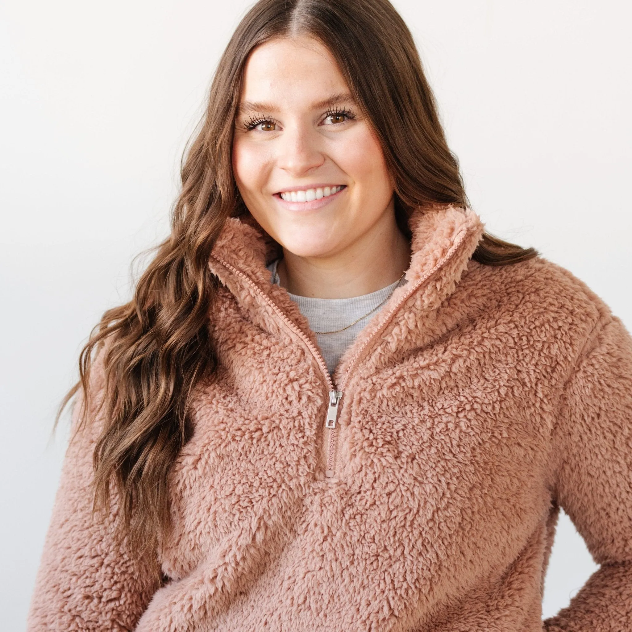 Cozy Sherpa Fleece Jacket - Warm, Stylish, and Versatile Outerwear