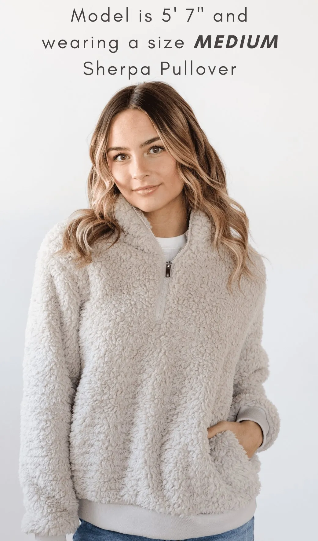 Cozy Sherpa Fleece Jacket - Warm, Stylish, and Versatile Outerwear