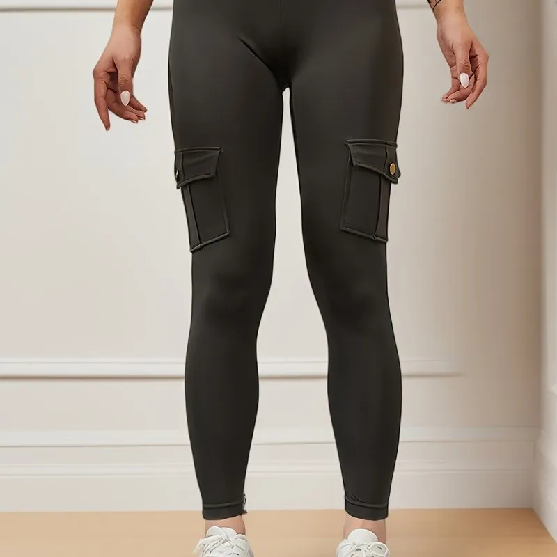 Stylish Cargo Leggings for Women Perfect for SpringFall