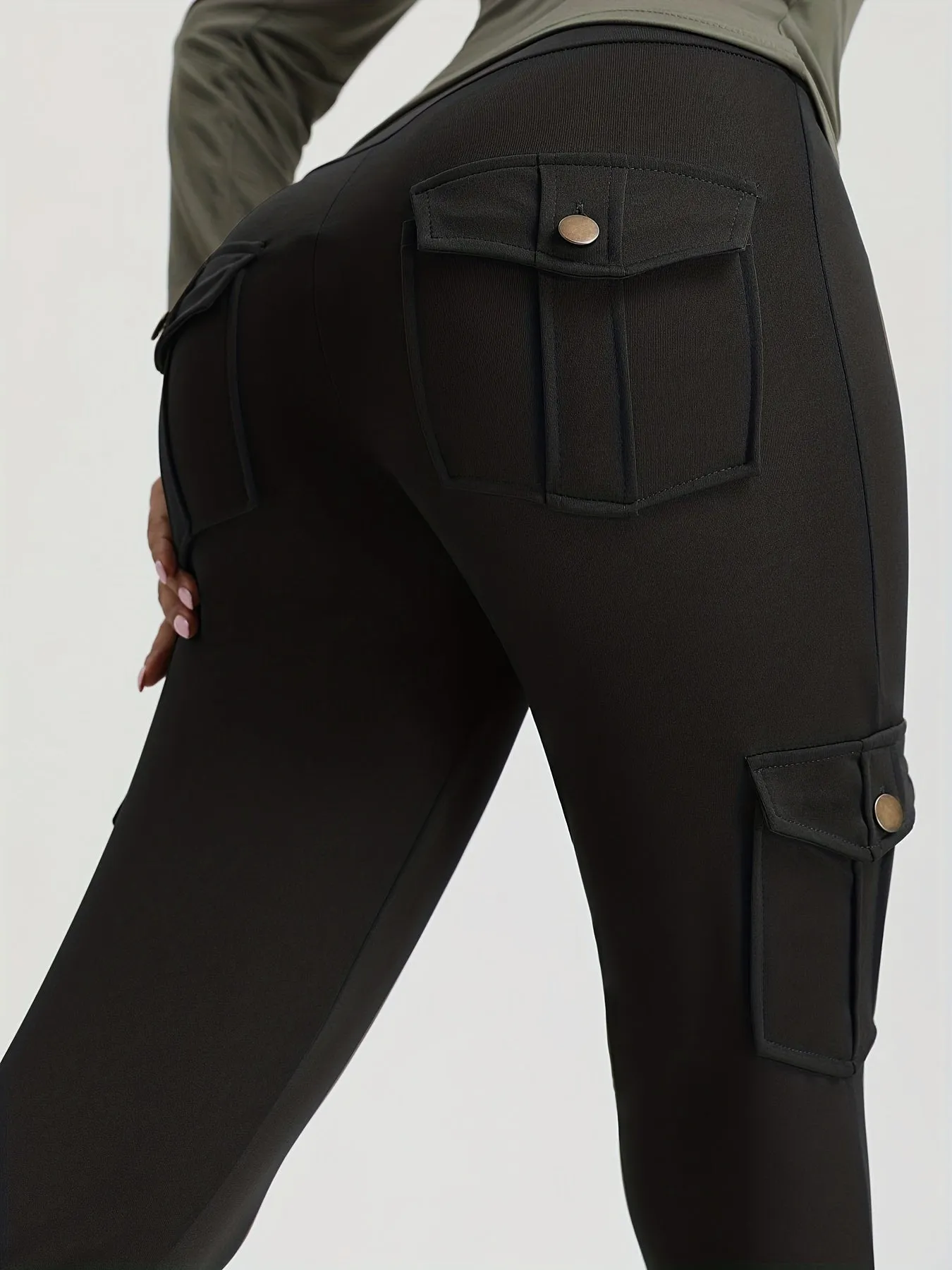 Stylish Cargo Leggings for Women Perfect for SpringFall