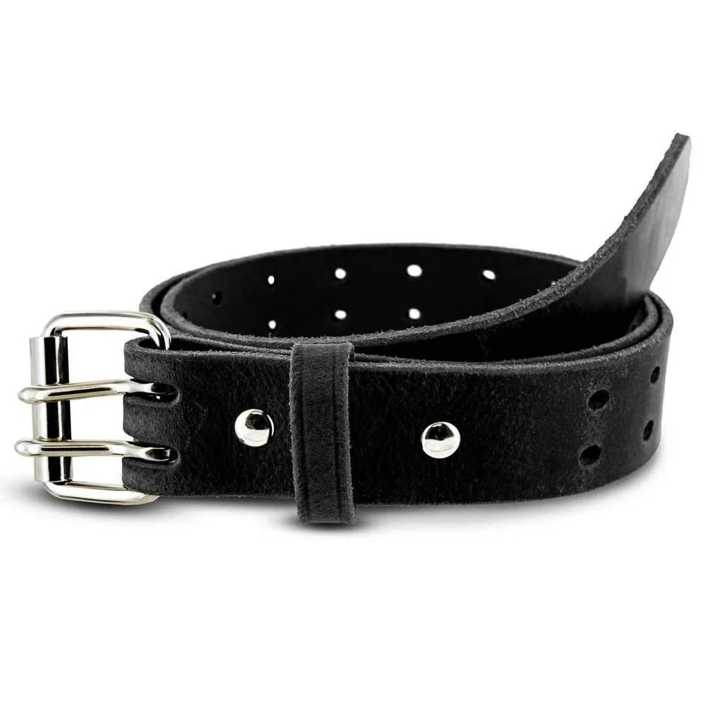 The Woodstock Double Prong Retro Style Jean Belt - 1.5"