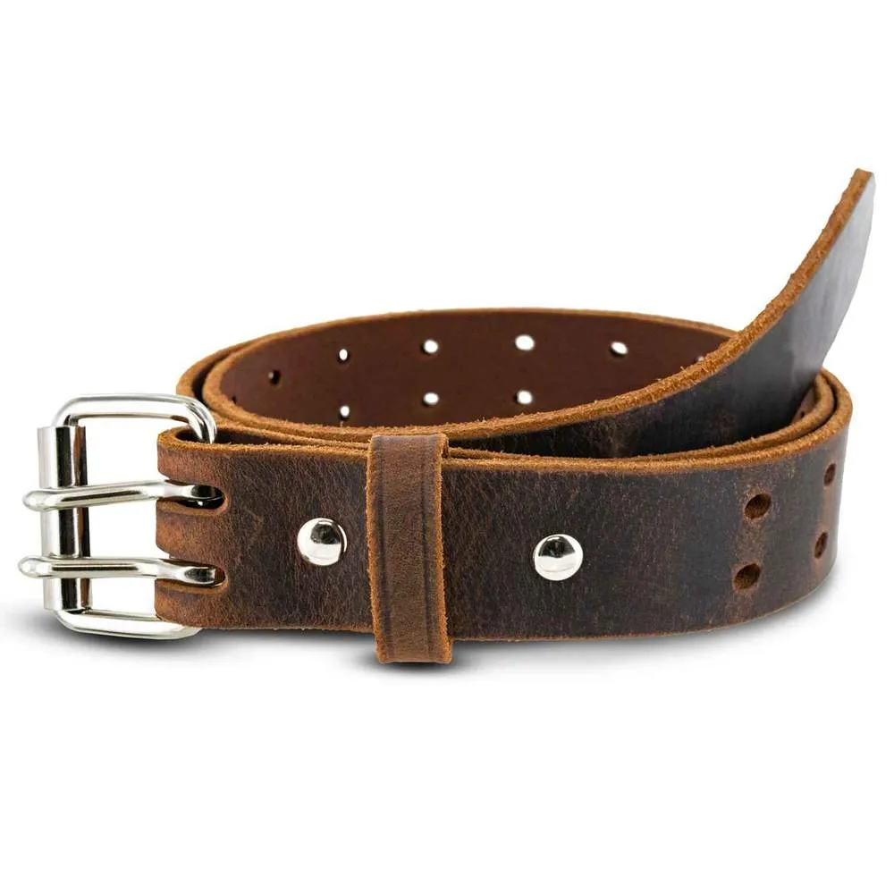 The Woodstock Double Prong Retro Style Jean Belt - 1.5"