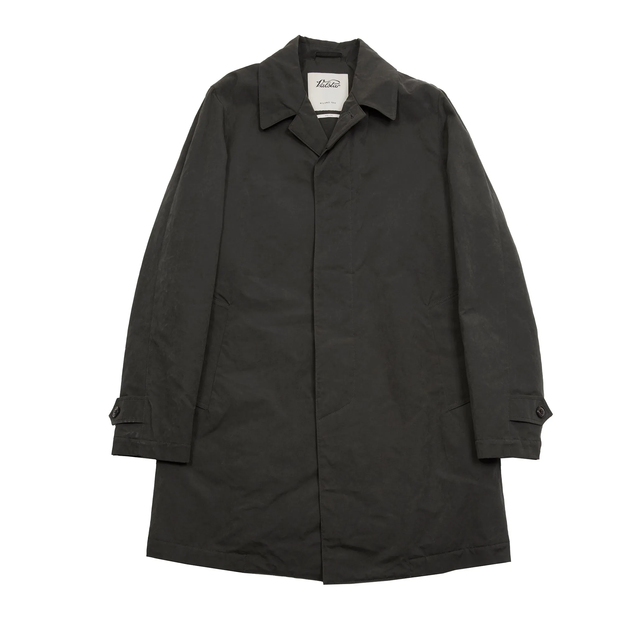 Valstar Waxed Cotton Raincoat in Dark Green