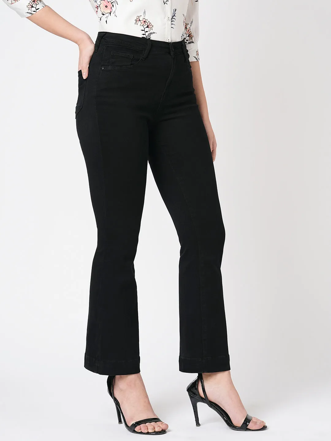 Women High-Rise Flare Jeans